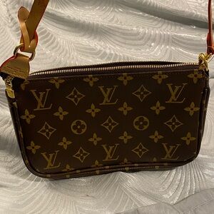 Louis Vuitton-Style Brown Monogram Women's Bag